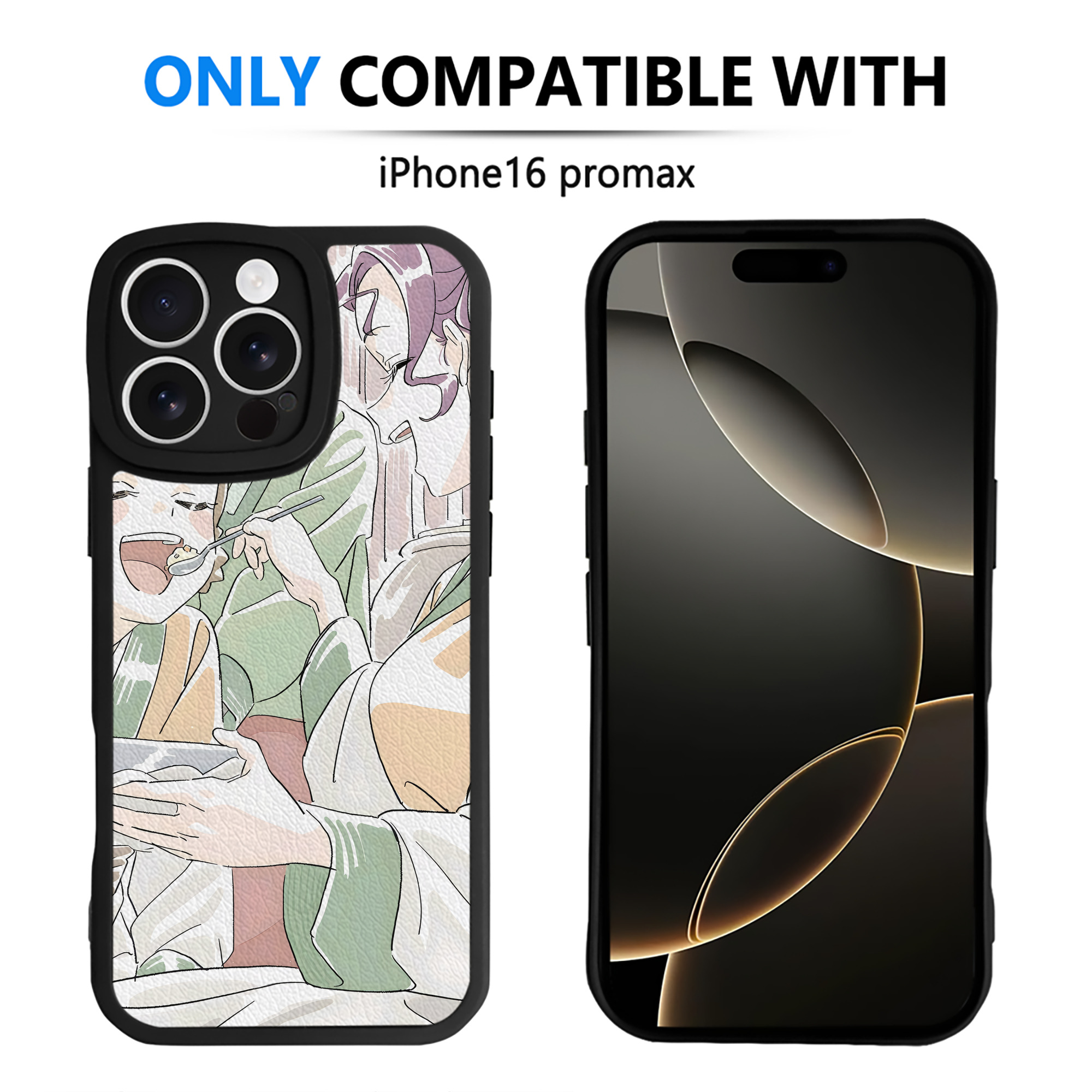 薬屋のひとりごと The Apothecary Diaries 【iPhone 16シリーズ対応】シリコンスマホケース（レザー調） 材質：シリコン